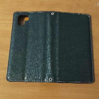 【新品未使用品】スマホケースBLACKの画像