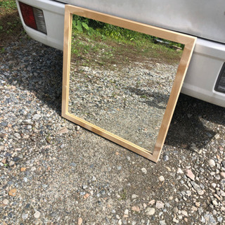 ハンドメイドミラー 600×600無塗装