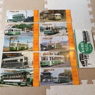【レア物】昔懐かしい京都を忍ぶ市電とバスのチケット・セットの画像