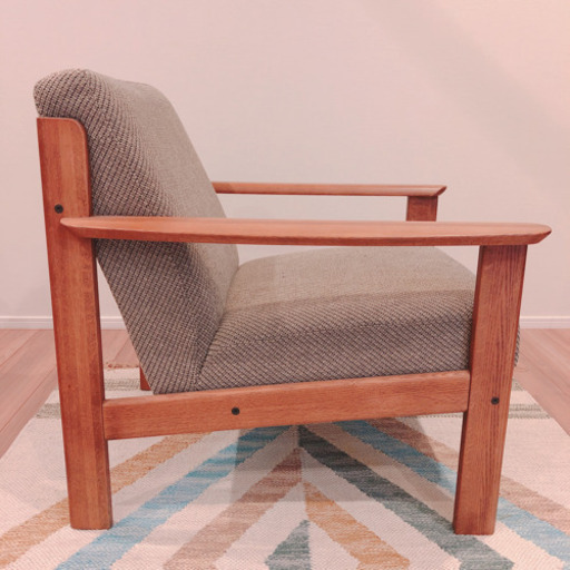 【karimoku】1人掛けソファ(定価8万円前後)