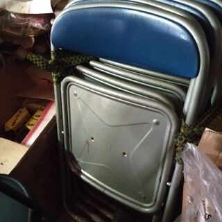 折りたたみイス　10脚