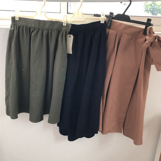 グリーンパークス スカート3着セット