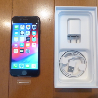 ■値下しました53,000→49,000円 iPhone7 128GB ブラック SIMフリー