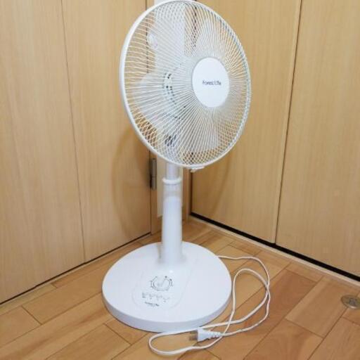 五枚羽根 30センチ 扇風機 2017年製 非常に綺麗 コードに難あり