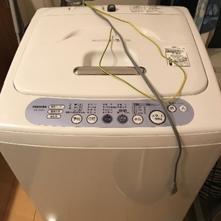 TOSHIBA 洗濯機 AW-205 簡易乾燥機能付