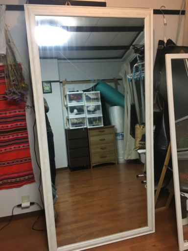 大型 ミラー 鏡 美品
