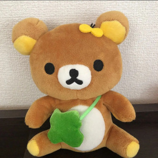 リラックマ ぬいぐるみ 四つ葉のクローバー