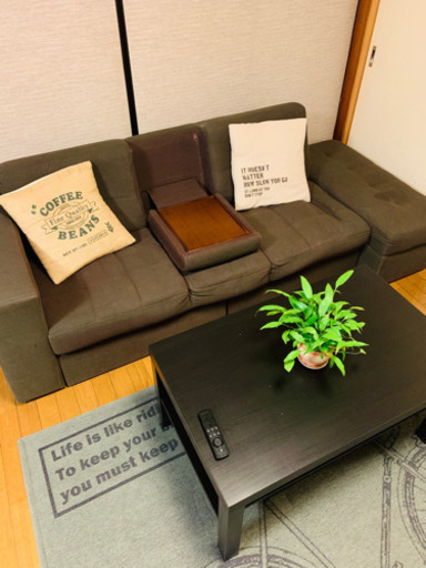 【3人掛け】収納たっぷり&快適ソファベッド