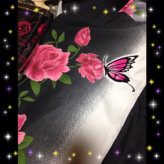 艶やか 新品浴衣 ２点セットの画像