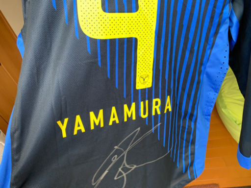 鹿島アントラーズ 2012年2nd山村選手支給品 実使用 直筆サイン入り‼️貴重品‼️