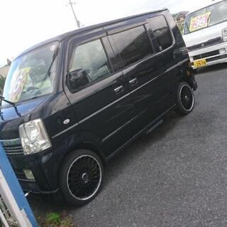 エブリイワゴン★両側スライド、オートステップ★社外アルミ車検２年...