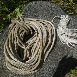 クレモナロープ１０ｍｍ、約３５ｍ