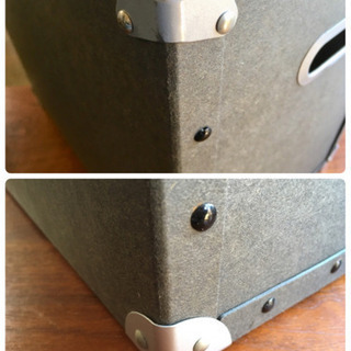 【全4個】無印良品 硬質パルプボックス フタ式 の画像