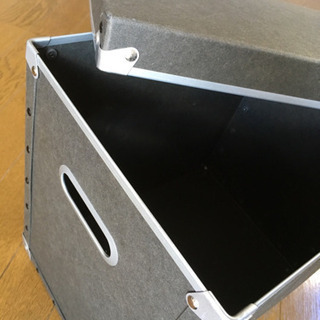 【全4個】無印良品 硬質パルプボックス フタ式 の画像