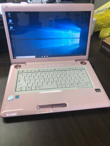 ノートパソコン[TOSHIBA TX/66HPK]win10 64bit[最新][美品]