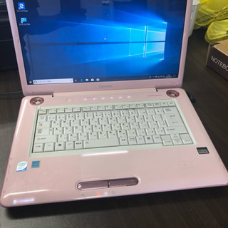 ノートパソコン[TOSHIBA TX/66HPK]win10 64bit[最新][美品]