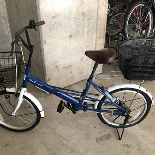 【交渉成立につき、終了しました】街乗り小型自転車（20インチ）売りますの画像