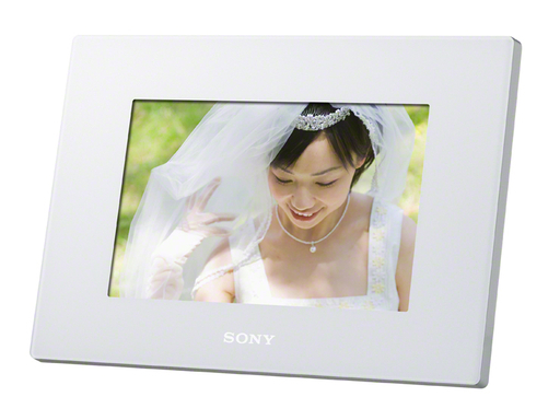 【終了】新品SONY デジタルフォトフレーム ホワイトDPF-D720 2GB