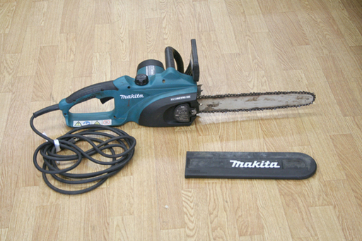 makita/マキタ 電動チェーンソー MUC351 350mm AC100V 50/60Hz 動作確認済み  ☆ PayPay(ペイペイ)決済可能 ☆ 札幌市 清田区 平岡