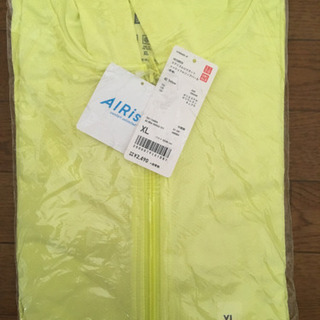 エアリズム パーカー未使用イエロー