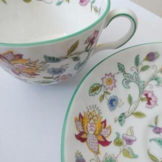 MINTON ミントン 緑色 ティーカップ コーヒーカップ