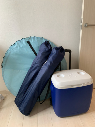 お取引相手決まりましたアウトドア ポップアップテント チェア クーラーボックス