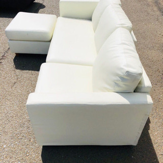 オットマン付L字3人掛け✨早い者勝ち‼️の画像