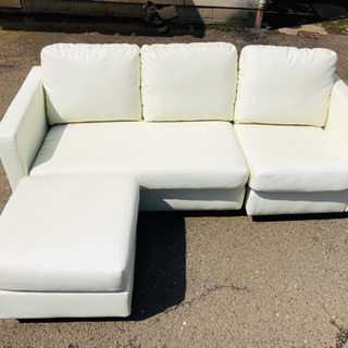 オットマン付L字3人掛け✨早い者勝ち‼️