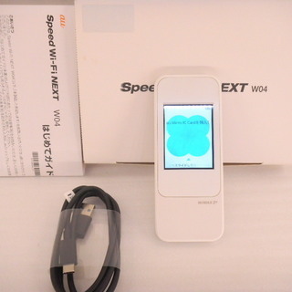 Speed Wi-Fi NEXT W04 ホワイト WiMAX ...