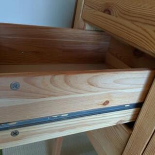 【お値下げします】IKEAの収納棚　写真左側の画像