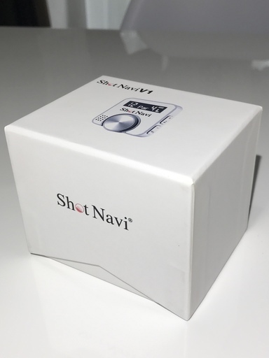 ※値下げしました【新品】ショットナビ(Shot Navi) ゴルフナビ GPS V1 音声+画面表示 日本プロゴルフ協会推奨 SN-V1