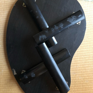 ビーンズ型水色の画像