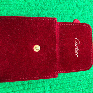 カルティエのジュエリーケースの画像