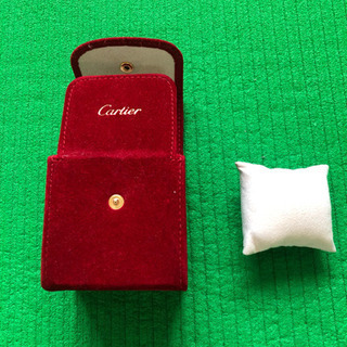 カルティエのジュエリーケースの画像