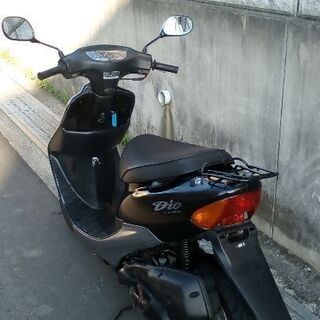 ホンダ　ディオ　2スト　パワフル　タイヤ、バッテリー新品、廃車書類付きの画像