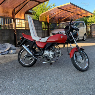 ⚠️値下げしました⚠️GS50 50cc 風防 三段シート 族車 単車 ゼファー CBX エイプ の画像