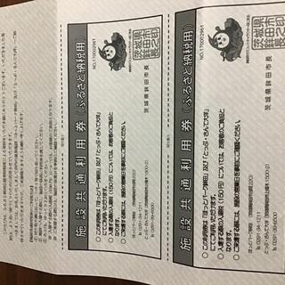 鉾田市内温泉施設 利用券