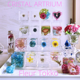 固めるハーバリウム！クリスタルアートリウム体験の画像