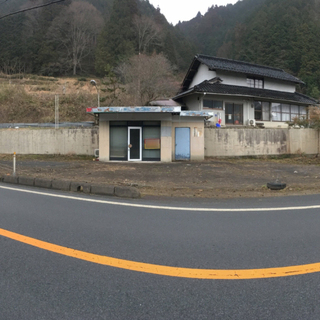 (売約済)岡山県真庭市若代のガソリンスタンド跡地 県道沿い 富原...