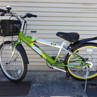 子供用自転車 22インチ カゴつき