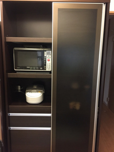 松田家具 レンジボード食器棚