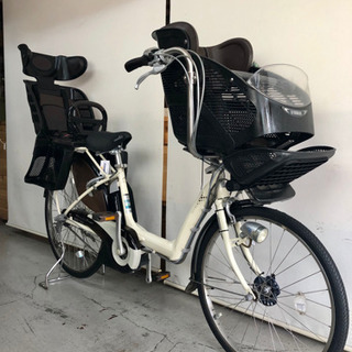 送料無料 アンジェリーノ リトルモア 3人乗り 新基準 電動自転車 電動