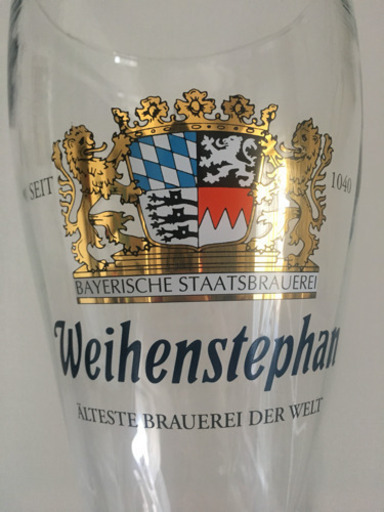 ドイツの Weihenstephan 3.0リットル！！！ビールジョッキグラス
