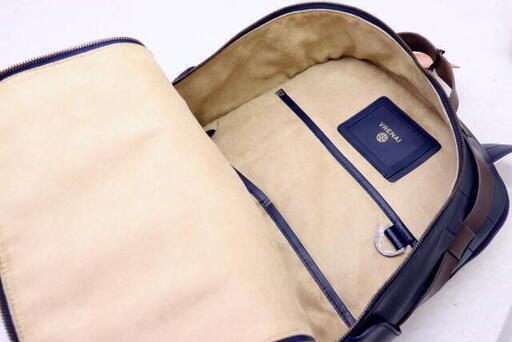 未使用品 VRENAI 革製高級リュックサック ビジネス MADE IN JAPAN 株式会社 榮伸 定価48000円 konosak