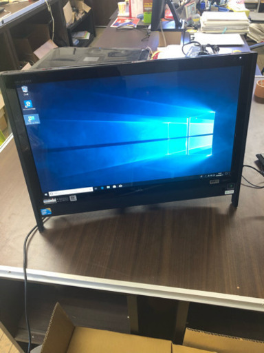 デスクトップパソコン一体型[NEC VN770TG1YG]win10 64bit[最新][美品]