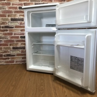 即日受渡可❣️冷え冷えコンパクト2Dr冷凍冷蔵庫3000円野菜BOXありの画像