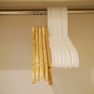 無印良品・ニトリ　ハンガー(17本)