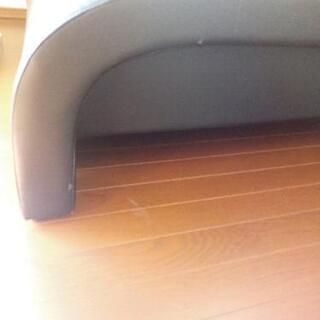 【デザイナーズ】ベッドフレーム＆マットレス【ダブルサイズ】の画像