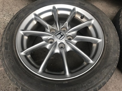 【格安】ホンダ　RB1　RB2　オデッセイ純正ホイール　17×7　+55　114.3×5H　215/55R17　ガンメタ