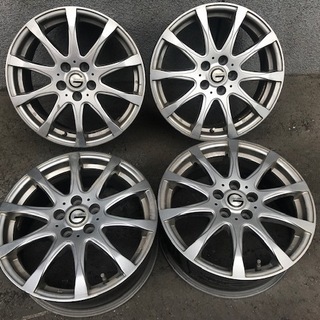 【格安】16×6.5 +48 100×5H　フォレスター　レガシー　インプレッサ　プリウス